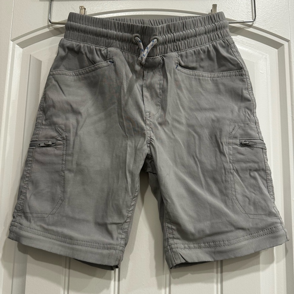 Eddie Bauer Kids Charcoal Cargo Shorts